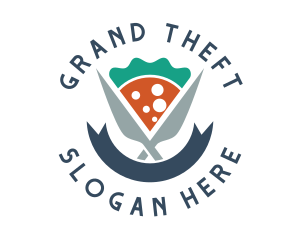 Kitchen - Knife Pizza Pizzeria logo design