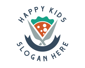 Knife Pizza Pizzeria logo design