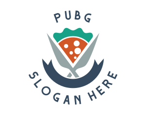 Knife Pizza Pizzeria logo design