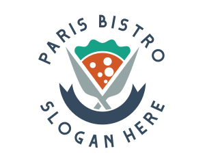 Knife Pizza Pizzeria logo design