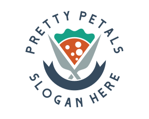 Knife Pizza Pizzeria logo design