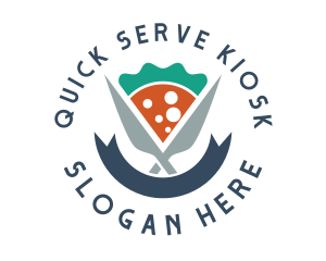 Knife Pizza Pizzeria logo design