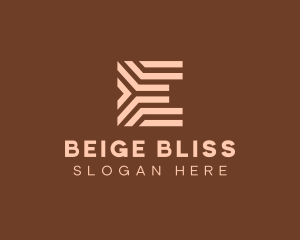 Beige - Fashion Textile Pattern logo design