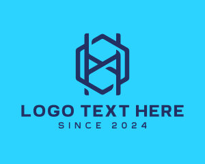 Minimalist - Minimalist Hexagon Letter H Tech logo design