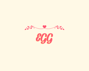 Vlogger - Feminine Fashion Heart logo design