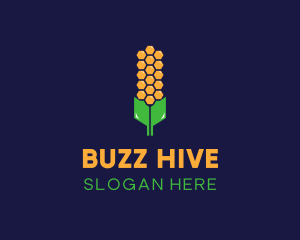 Honey Corn Crop logo design