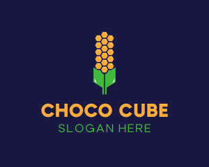 Sweet - Honey Corn Crop logo design