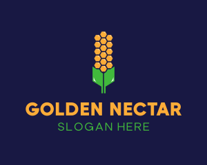 Honey - Honey Corn Crop logo design