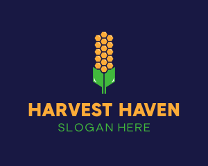 Crop - Honey Corn Crop logo design