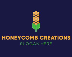 Honey Corn Crop logo design