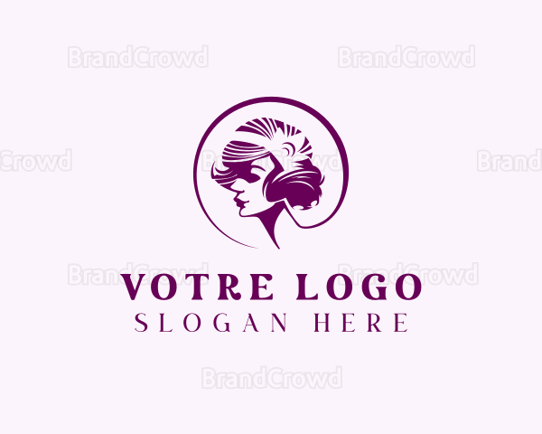 Woman Fashion Boutique Logo