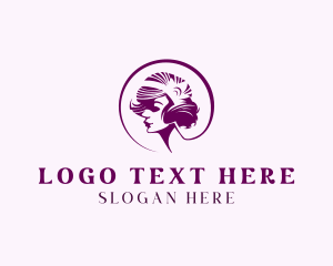 Headdress - Woman Fashion Boutique logo design