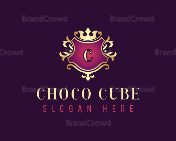 Elegant Crest Crown Logo