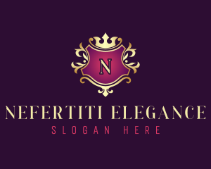 Elegant Crest Crown logo design