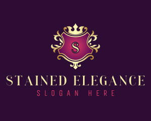 Elegant Crest Crown logo design