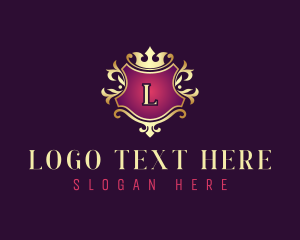 Elegant - Elegant Crest Crown logo design