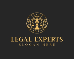 Lawyer - Lawyer Court Prosecutor logo design