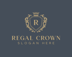 Regal Shield University logo design