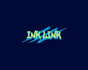 Neon Ink Graffiti  logo design