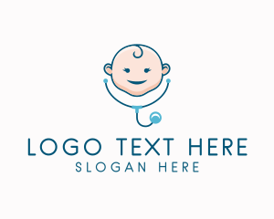 Parenting - Baby Medical Pediatric logo design
