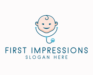 Baby Medical Pediatric  logo design