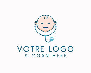 Maternity - Baby Medical Pediatric logo design