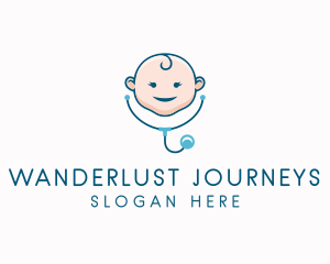 Pregnant - Baby Medical Pediatric logo design