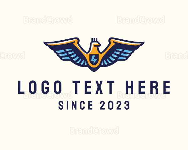 Thunder Bird Wings Logo