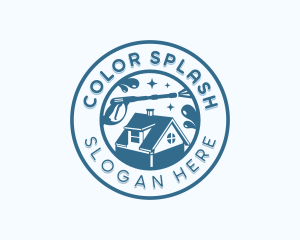 Pressure Washing Sanitation logo design