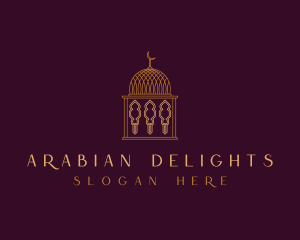 Arabic - Arabic Mosque Building logo design