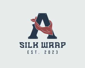 Scarf - Cowboy Scarf Handkerchief logo design