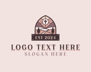 Stained Glass - Christian Stained Glass logo design