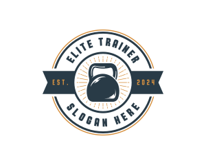 Kettlebell Gym Training logo design