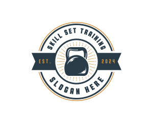 Training - Kettlebell Gym Training logo design