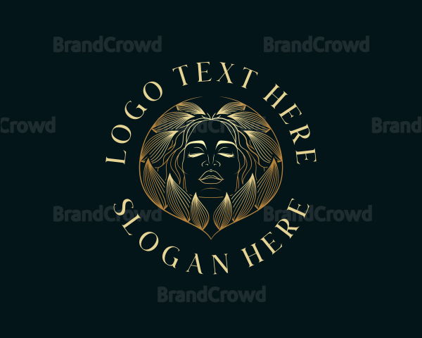 Luxury Wellness Beauty Logo