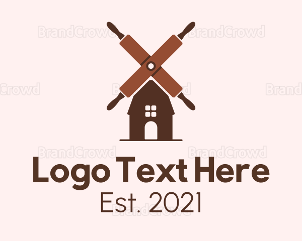 Rolling Pin Windmill Logo