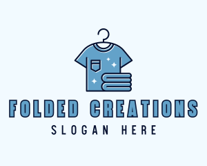 Shirt Clothes Cleaning  logo design