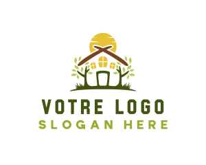Eco Yard Landscaping logo design