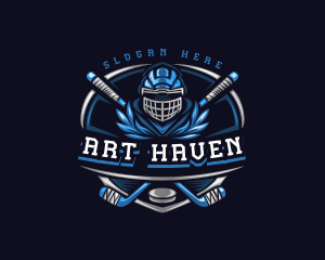 Sports Hockey Varsity logo design