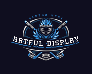 Sports Hockey Varsity logo design