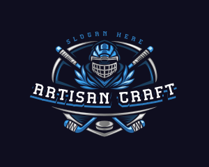 Sports Hockey Varsity logo design