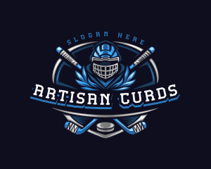 Sports Hockey Varsity logo design