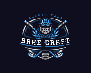 Sports Hockey Varsity logo design