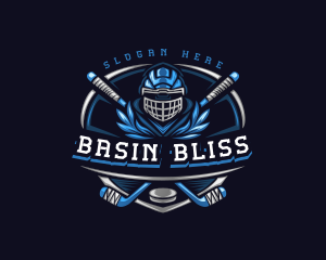 Sports Hockey Varsity logo design