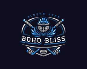 Sports Hockey Varsity logo design