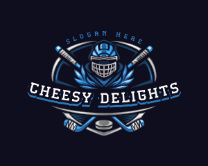 Sports Hockey Varsity logo design