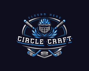 Sports Hockey Varsity logo design