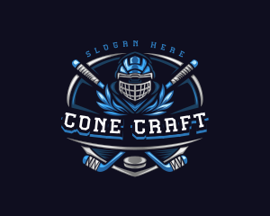 Sports Hockey Varsity logo design