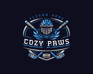 Sports Hockey Varsity logo design