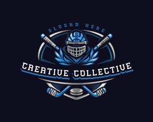 Sports Hockey Varsity logo design